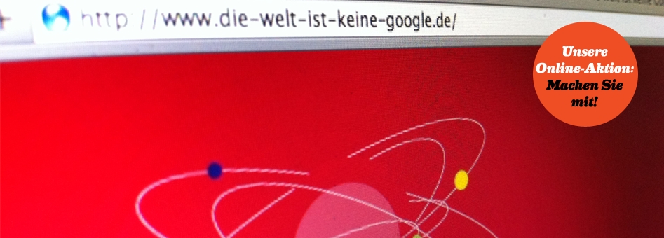 die welt ist keine google